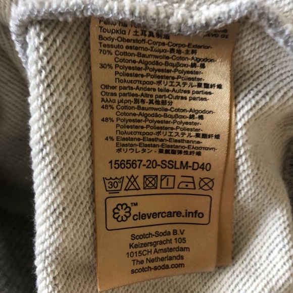 BEAUTIFUL MAISON SCOTCH EMBROIDERED FLORAL SWEATSHIRT. - Picture 9 of 9